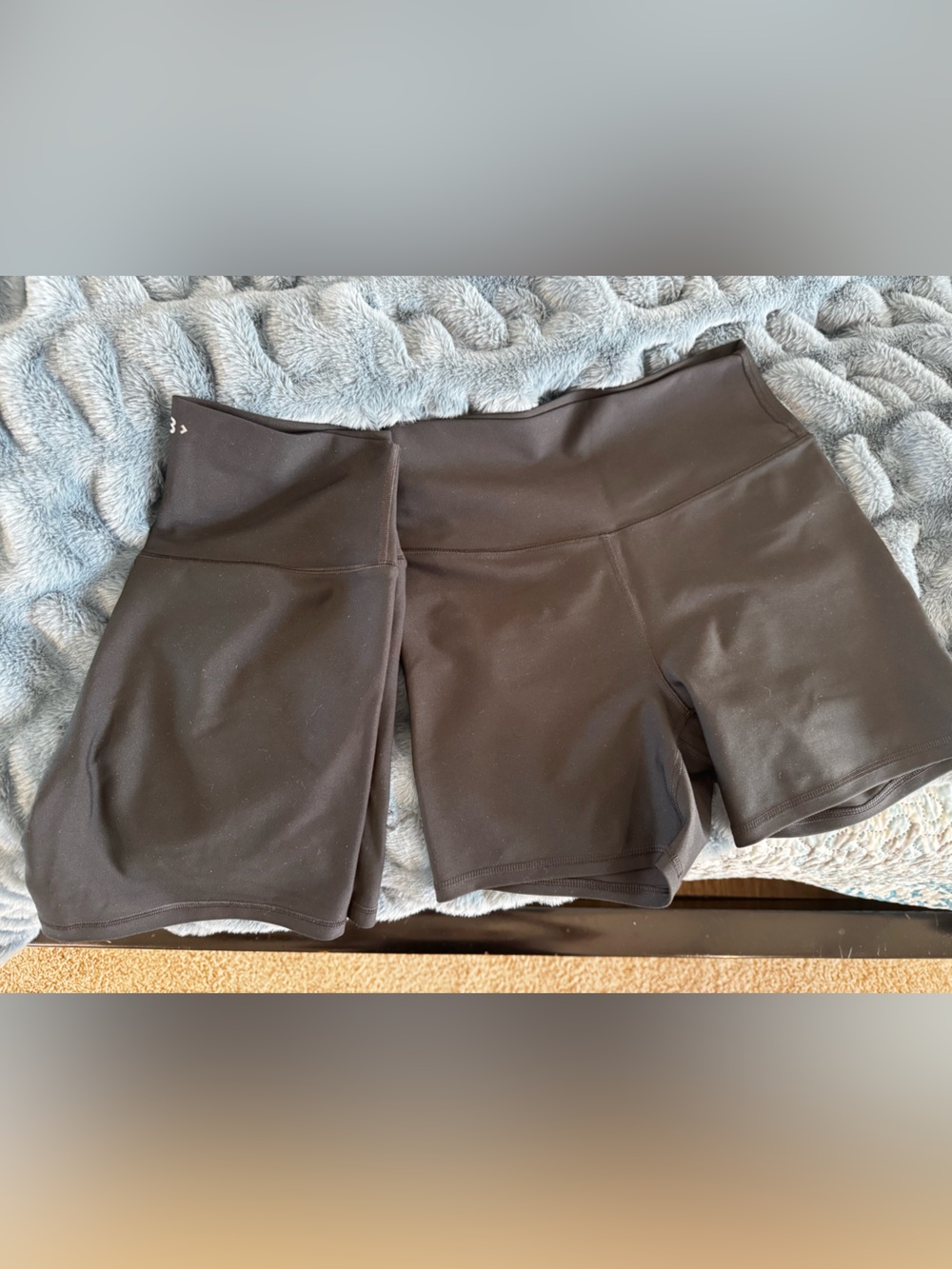 Abercrombie & Fitch Black Athletic Bike Shorts